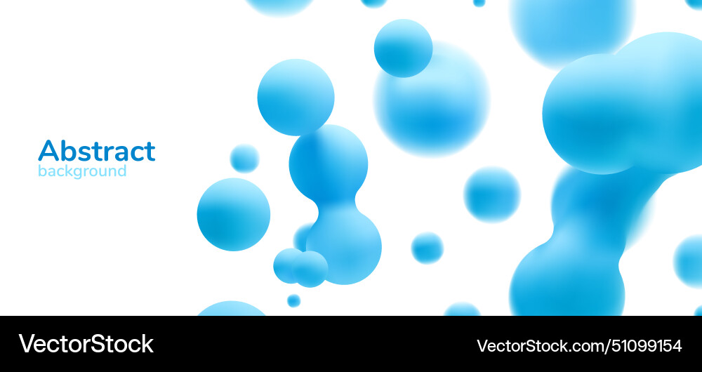 3d liquid set Royalty Free Vector Image - VectorStock