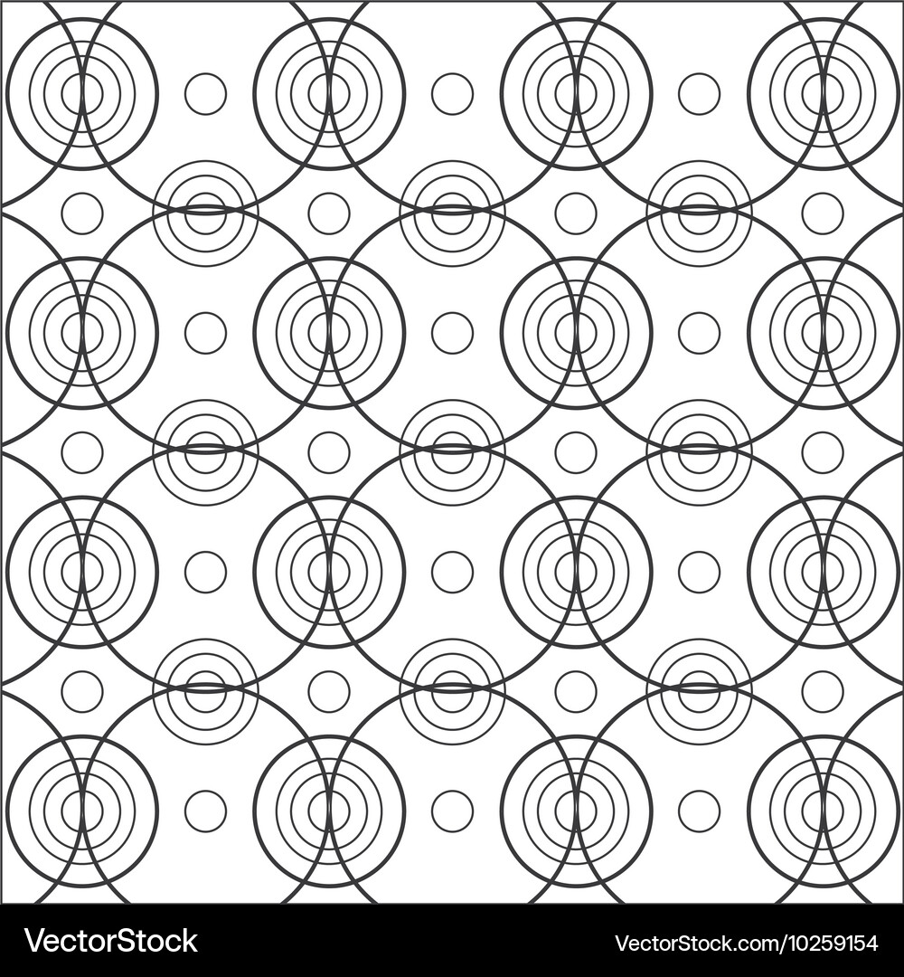 Geometrical circular pattern background Vector Image