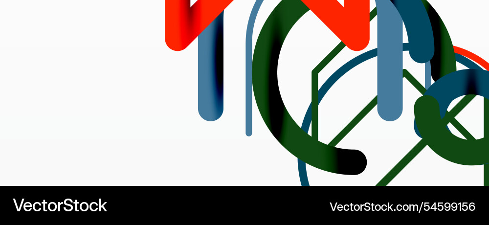 Abstract background circles and colorful round Abstract background circles and colorful round Vector Image