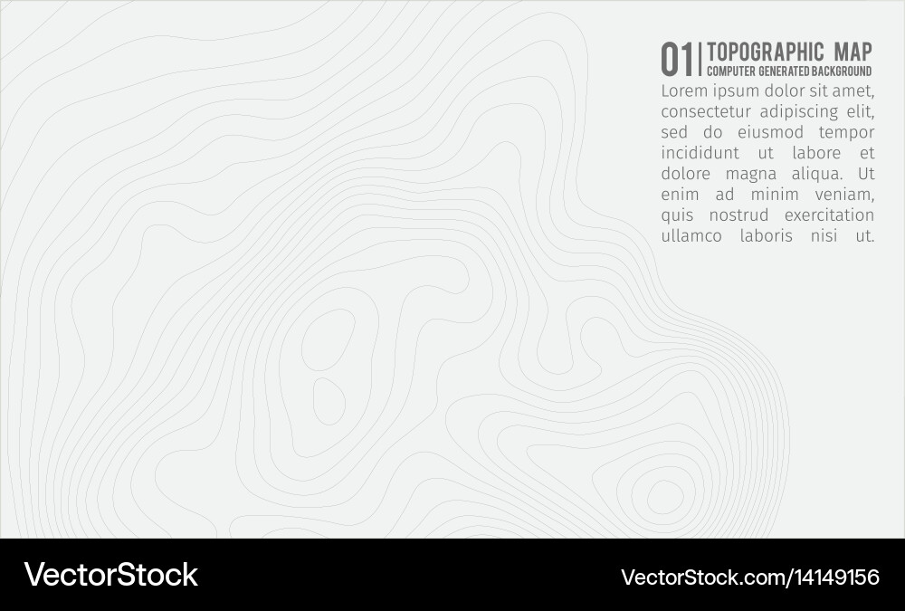 Topographic map background with space for copy Topographic map background with space for copy vector image