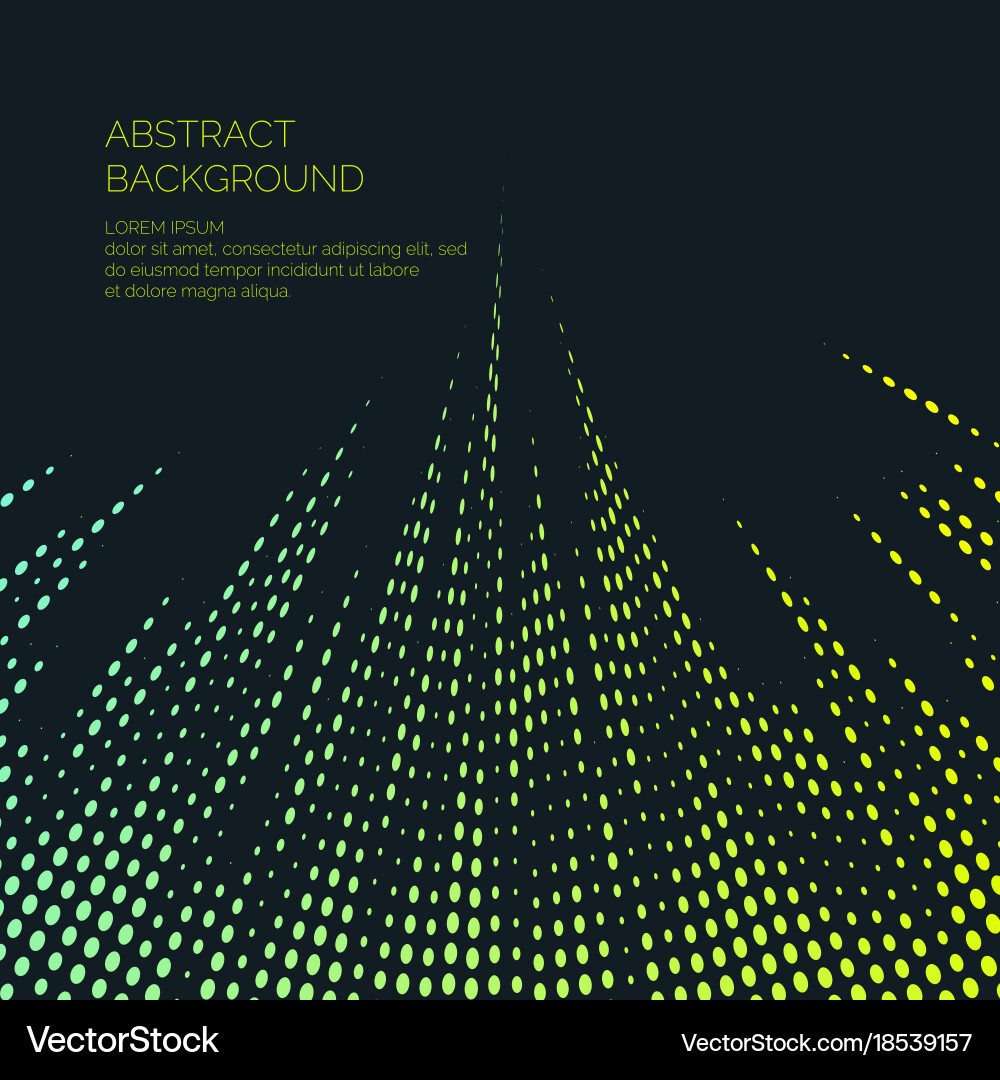 Abstract background with a colored dynamic Vector Image