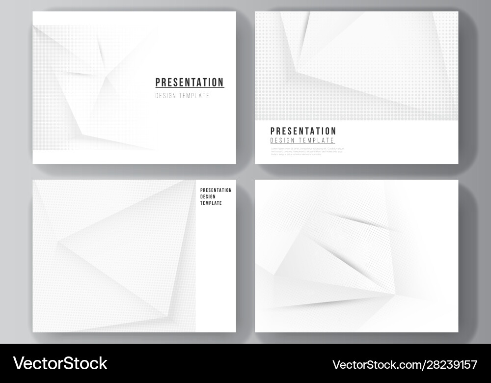 Layout presentation slides design Vector Image