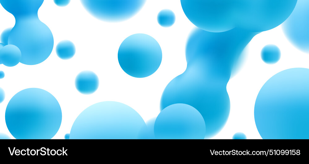 3d liquid set Royalty Free Vector Image - VectorStock