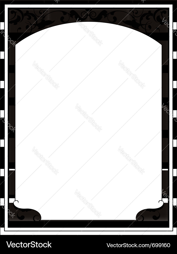 Design background in classic style vector image
