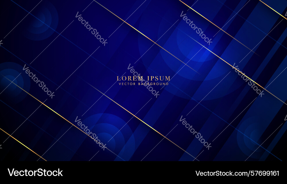 Abstract blue background with gradient circle Vector Image