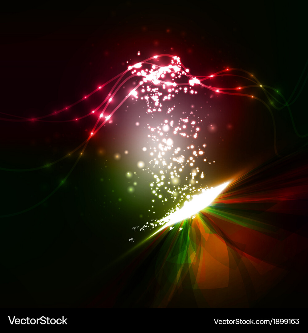 Abstract eps10 creative dynamic element light Vector Image