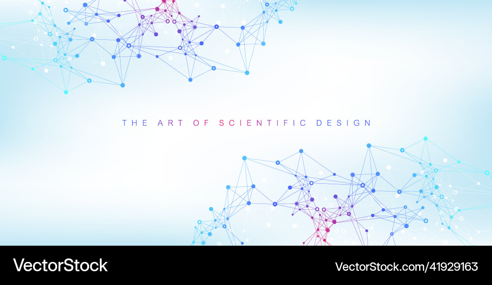 Scientific genetic engineering Royalty Free Vector Image