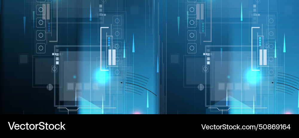 Abstract artificial intelligence cloud computing Abstract artificial intelligence cloud computing Vector Image