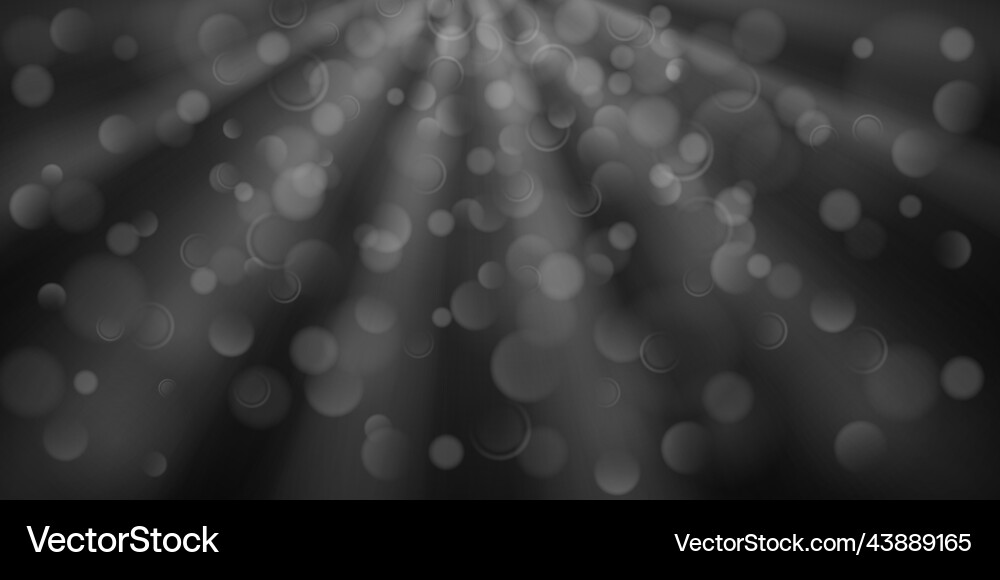Abstract background with bokeh effect Vector Image