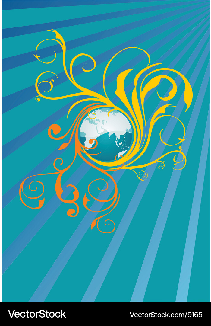 Global Exploration Vector Image