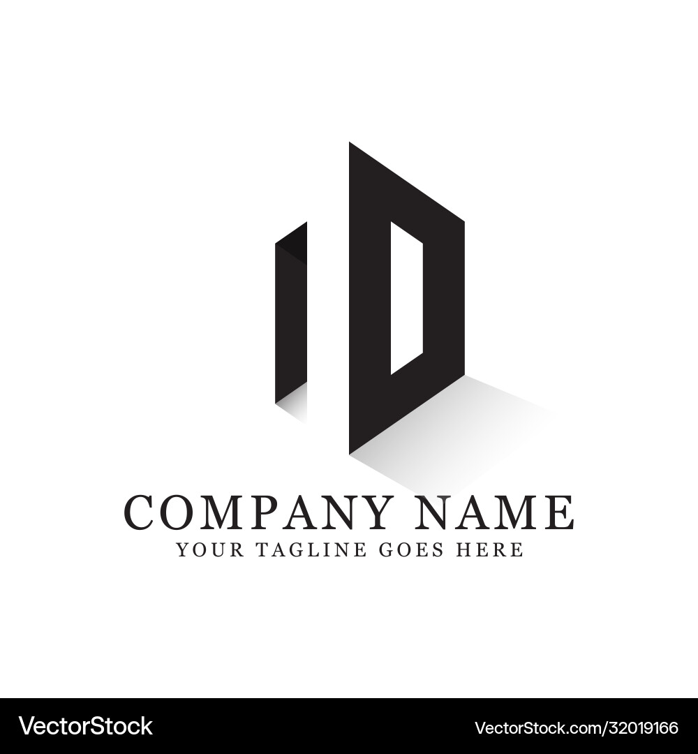 N & D Initial Logo Concepts vector image