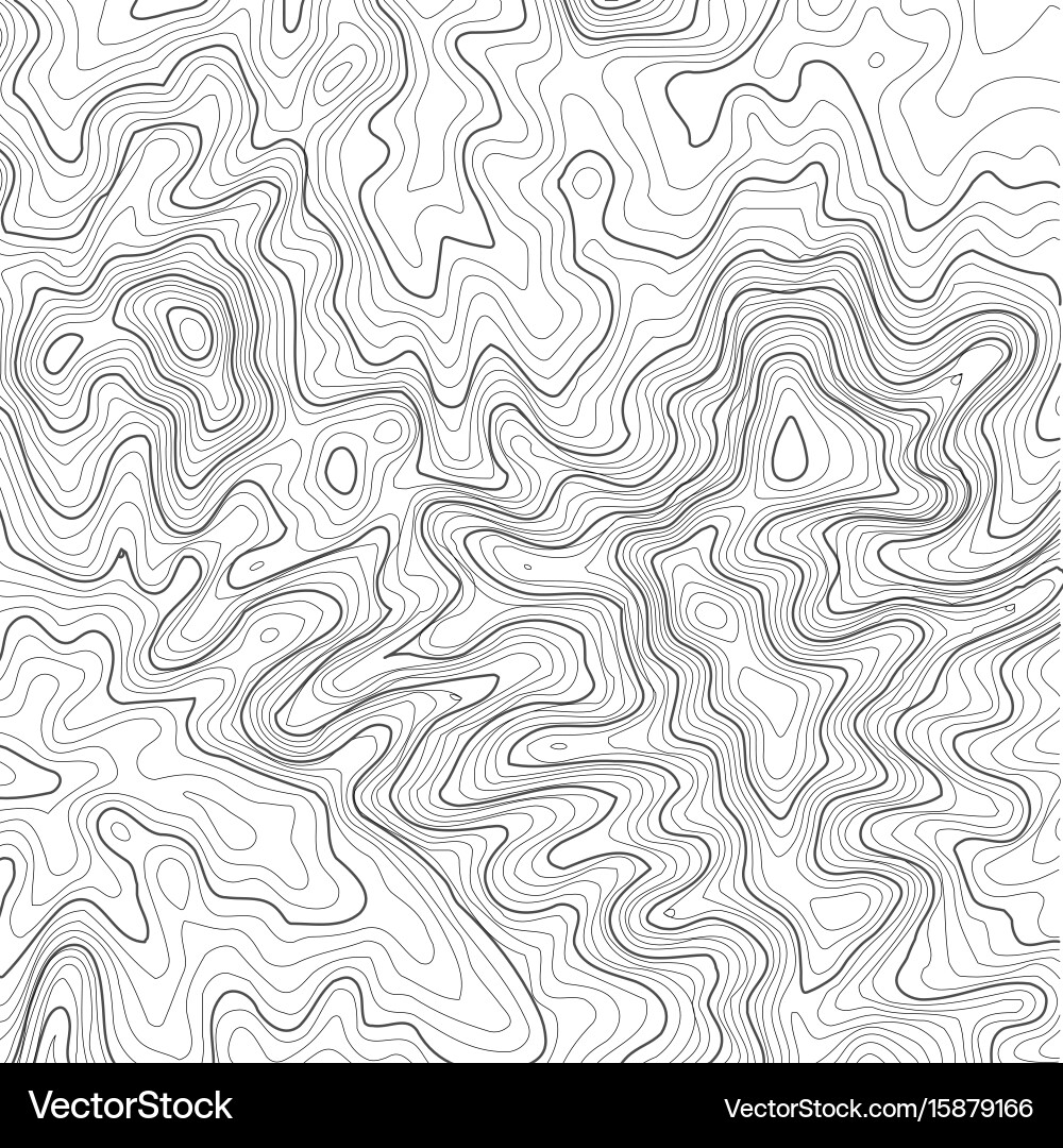 Topographic map background with space for copy vector image