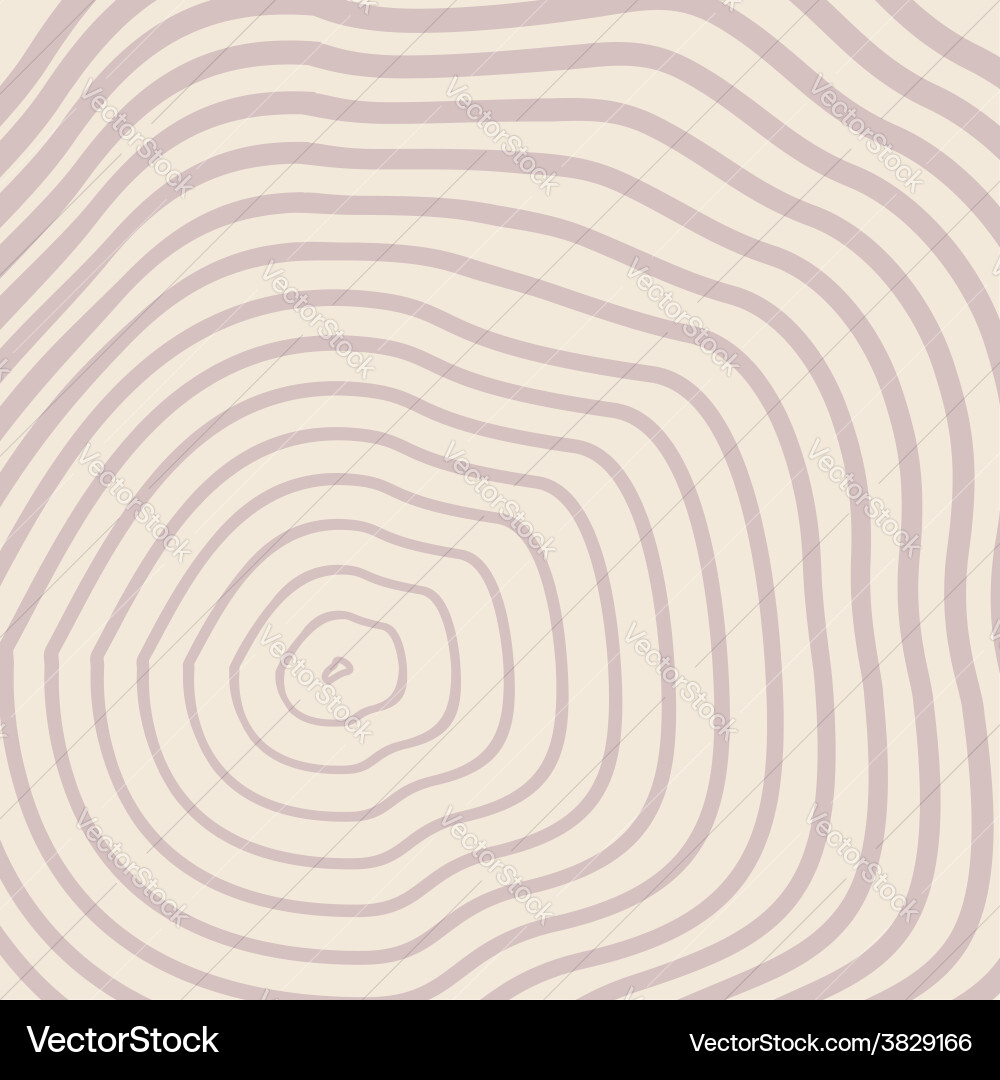 Tree Rings Pattern vector image