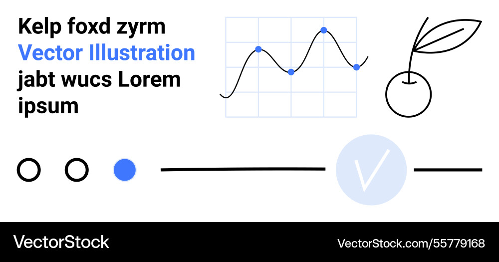 Abstract design with charts graphs and icons Abstract design with charts graphs and icons Vector Image