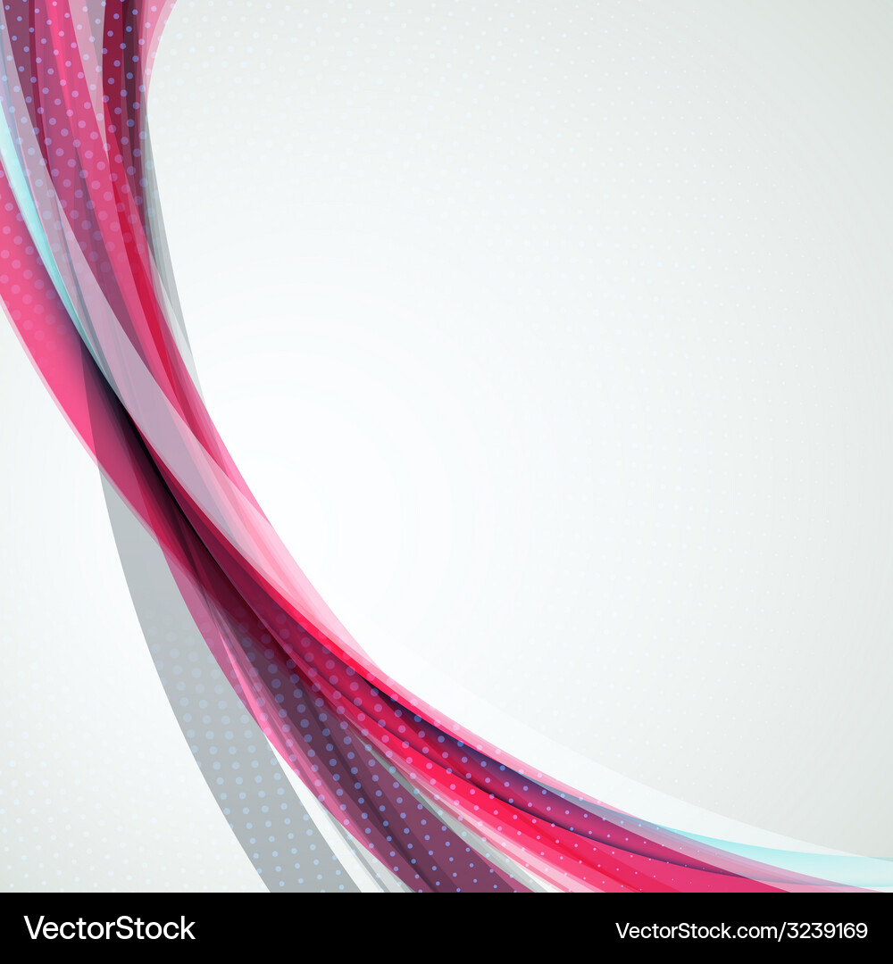 Abstract colorful wave background Vector Image