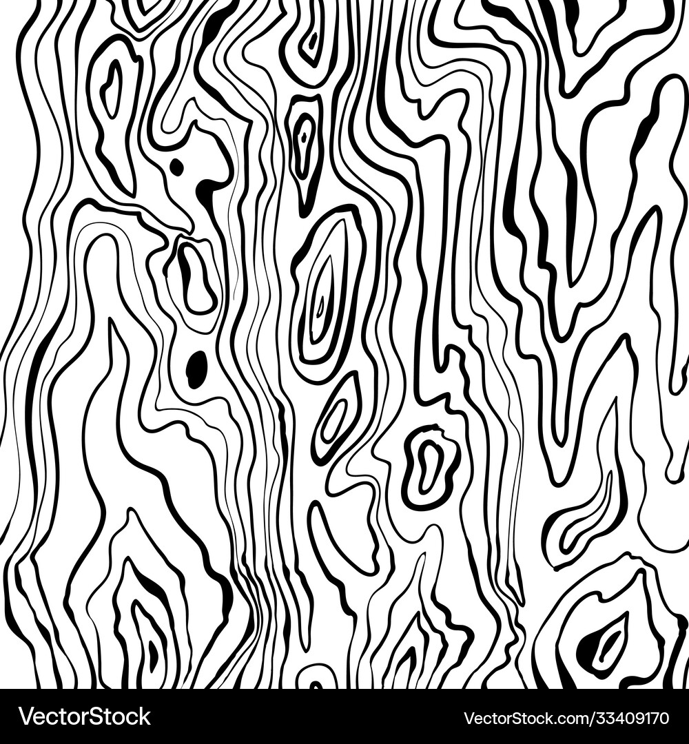 Wood grain texture pattern seamless – Free Vector | VectorStock, image size:1000x1080