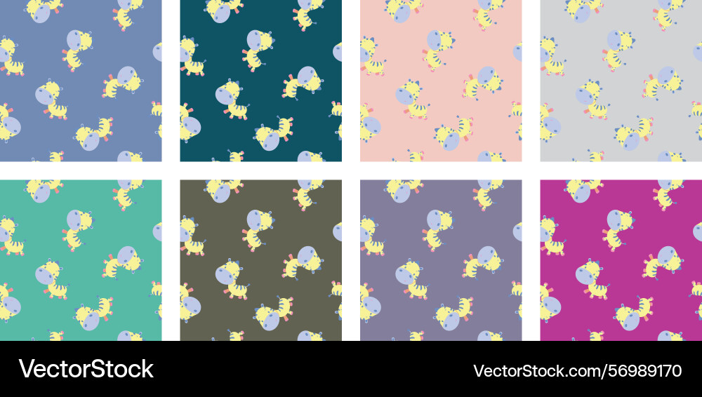 Zebra pattern Vector Image