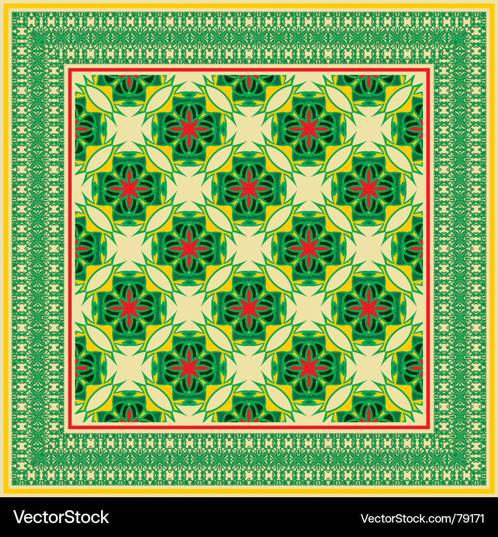 Geometric patterns vector image