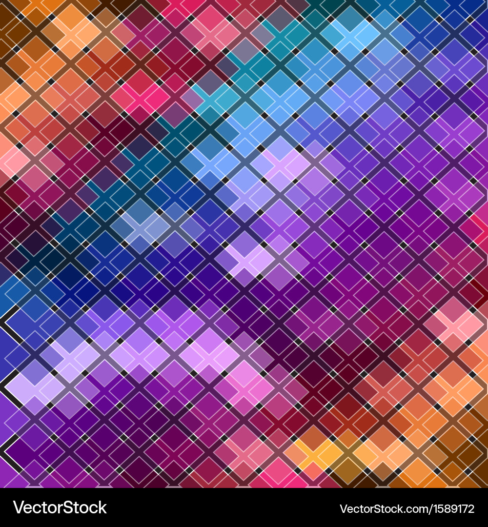 Geometric Color Blocks Background Vector Image