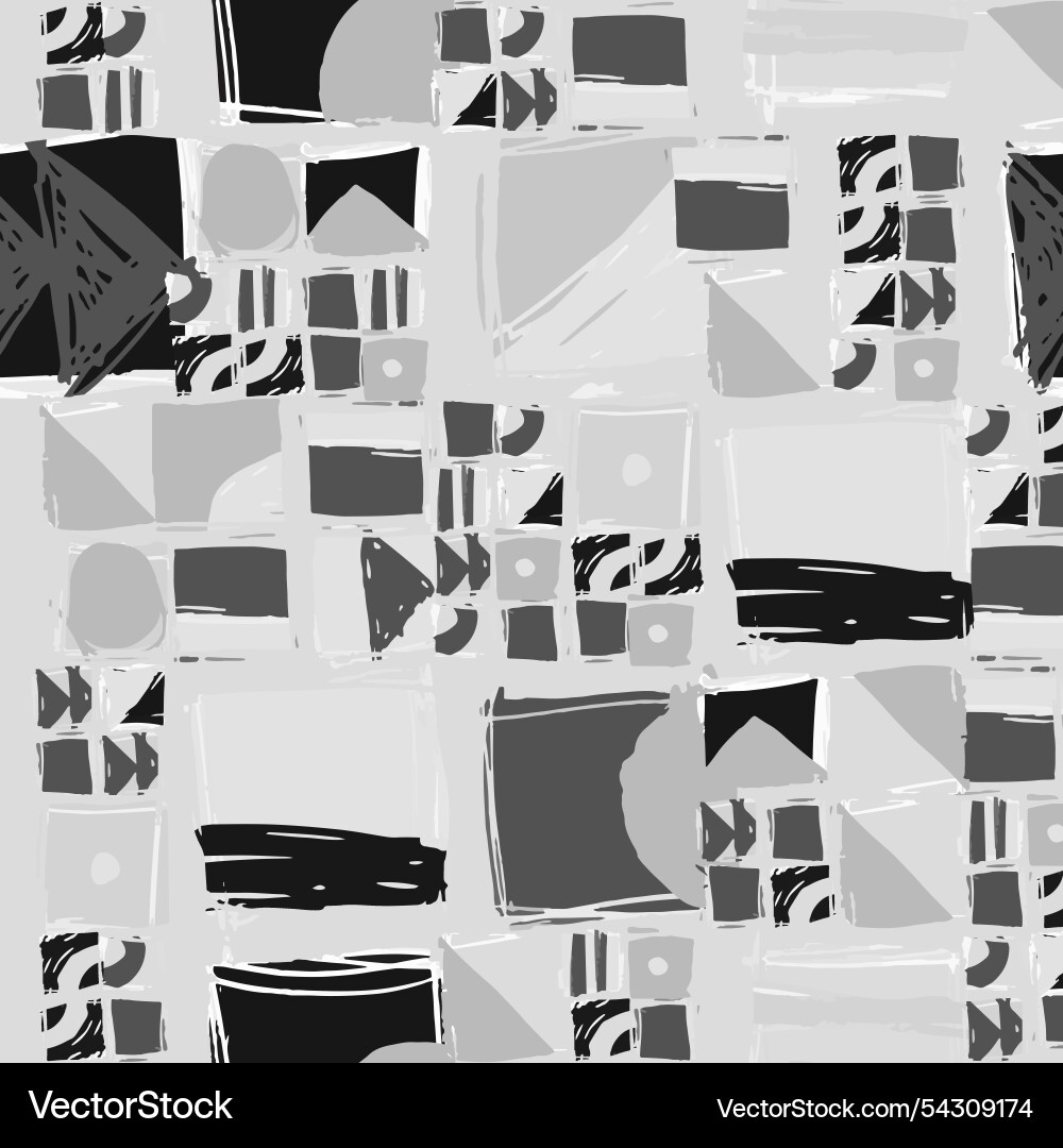 Abstract geometric pattern with squares and sharp Abstract geometric pattern with squares and sharp vector image
