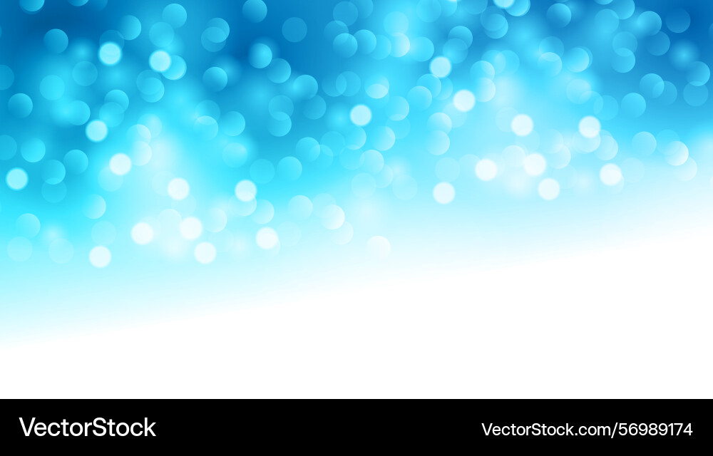 Blue bokeh background abstract Blue bokeh background abstract Vector Image