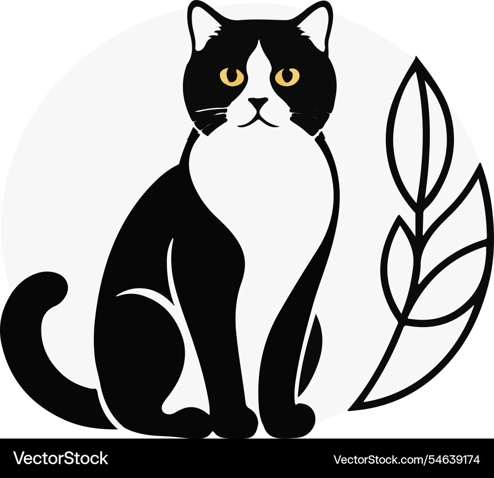 Katze alpha faul Tier furry cut Katze alpha faul Tier furry cut vektorbild