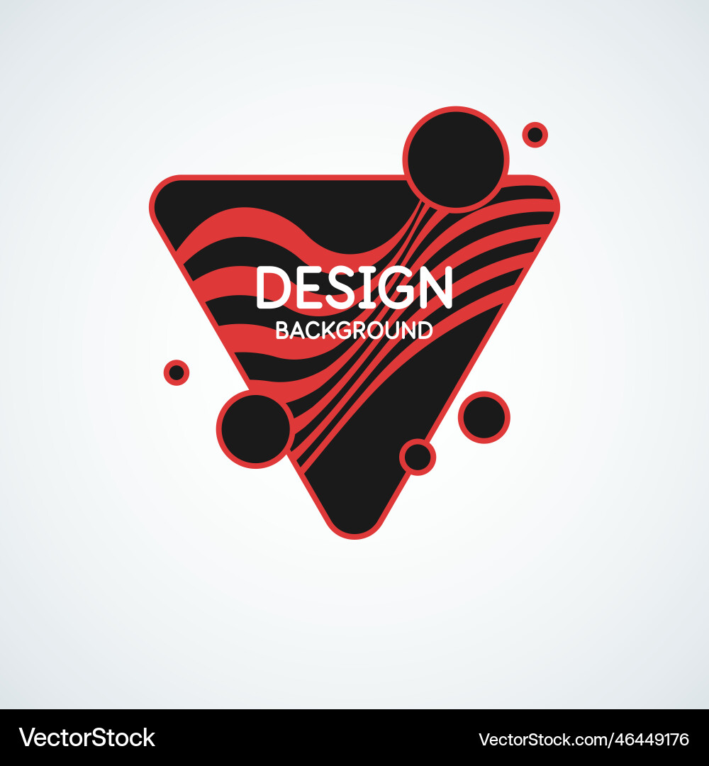 Abstract background with dynamic waves vector image