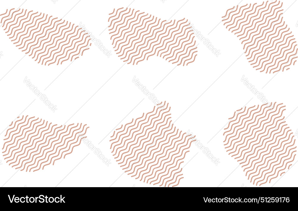 Blobs fluid shapes with zig zag lins set Blobs fluid shapes with zig zag lins set vector image