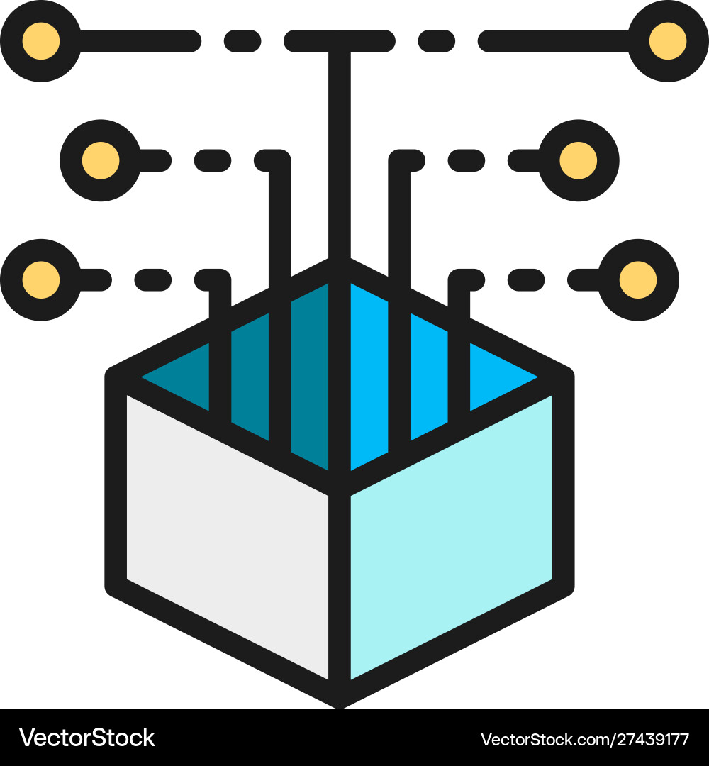 Open Source Code Web Entwicklung flache Farblinie Open Source Code Web Entwicklung flache Farblinie vektorbild