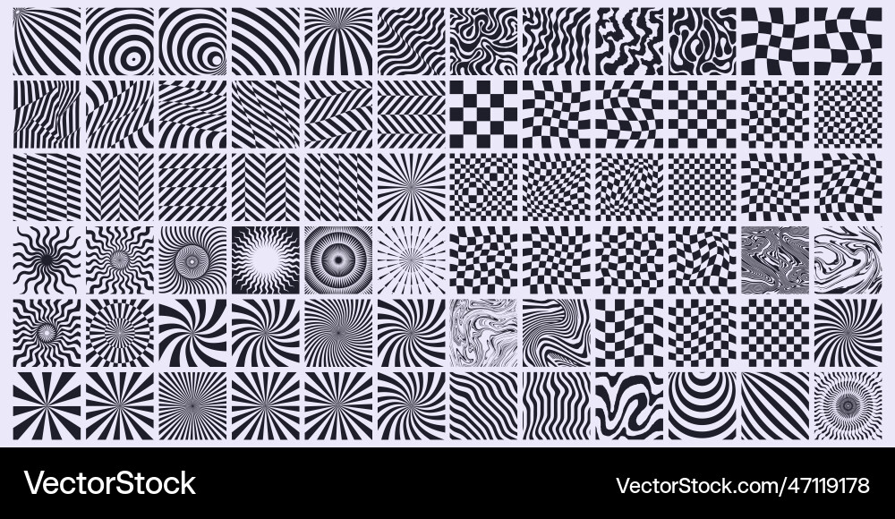 Collection of geometric patterns set abstract Collection of geometric patterns set abstract vector image