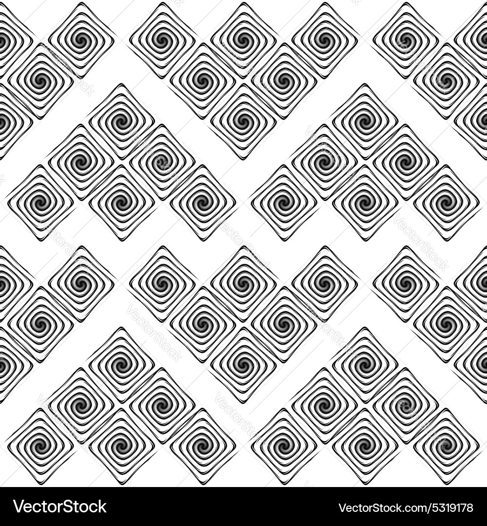 Design seamless monochrome labyrinth pattern Vector Image