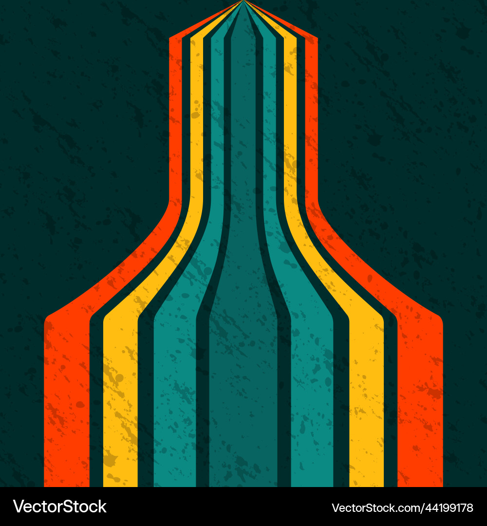 Retro background with lines pattern Retro background with lines pattern Vector Image