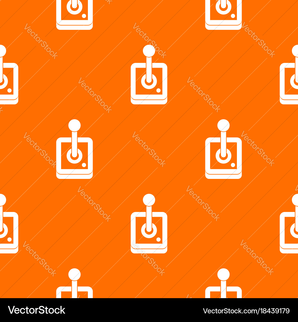 Joystick for computer games pattern seamless Vector Image