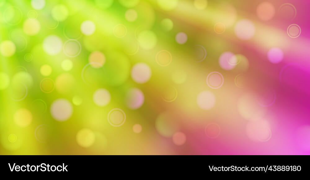 Abstract Bokeh Background vector image