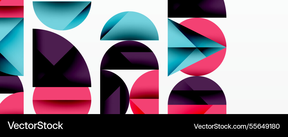 Abstract geometric pattern with intersecting Abstract geometric pattern with intersecting vector image