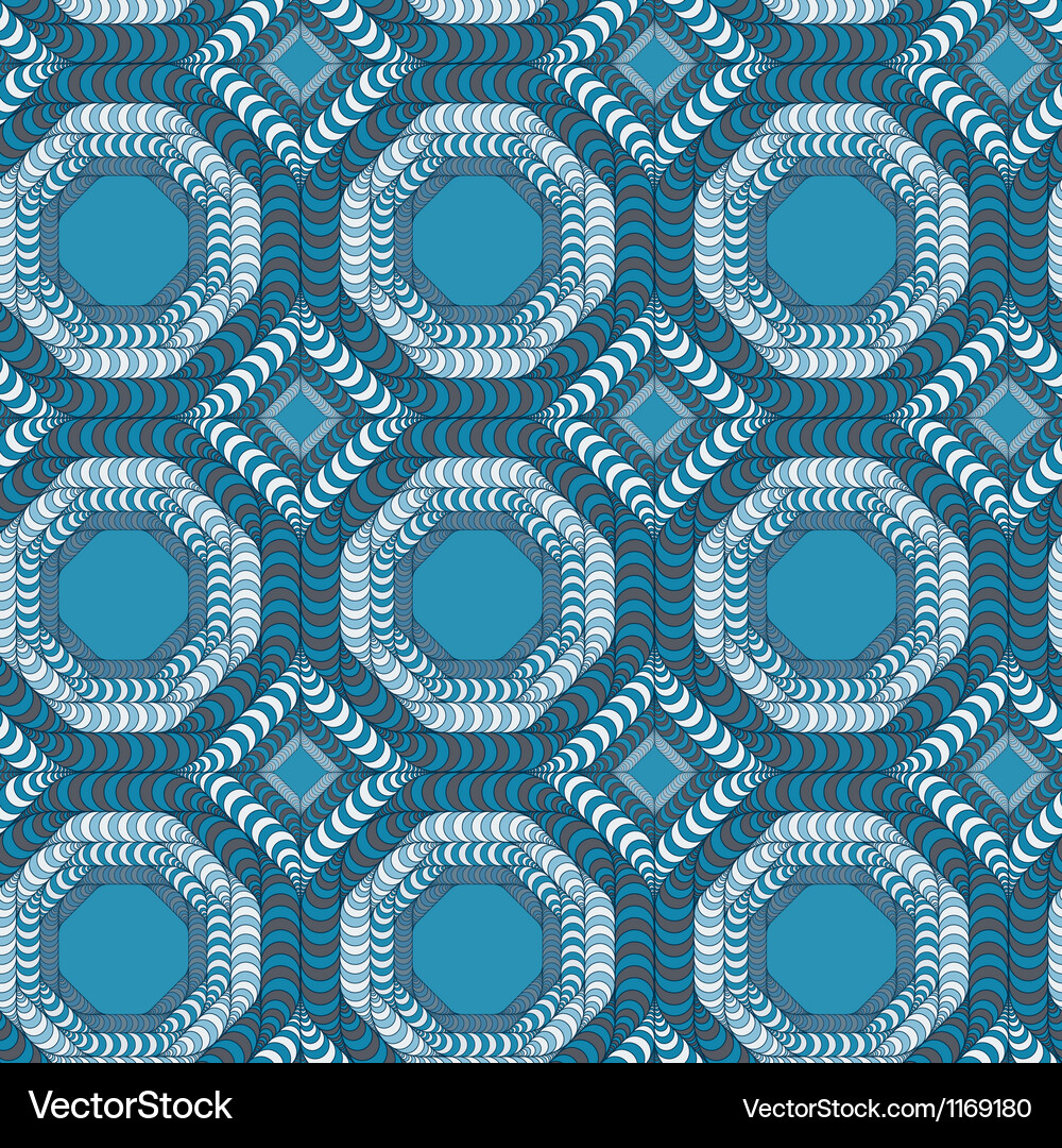Abstract seamless pattern with a trellis structure Vector Image