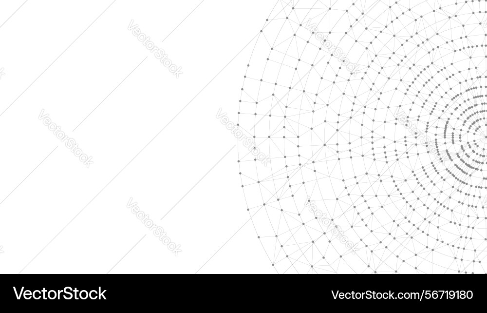 Technology abstract background dots connected Technology abstract background dots connected vector image