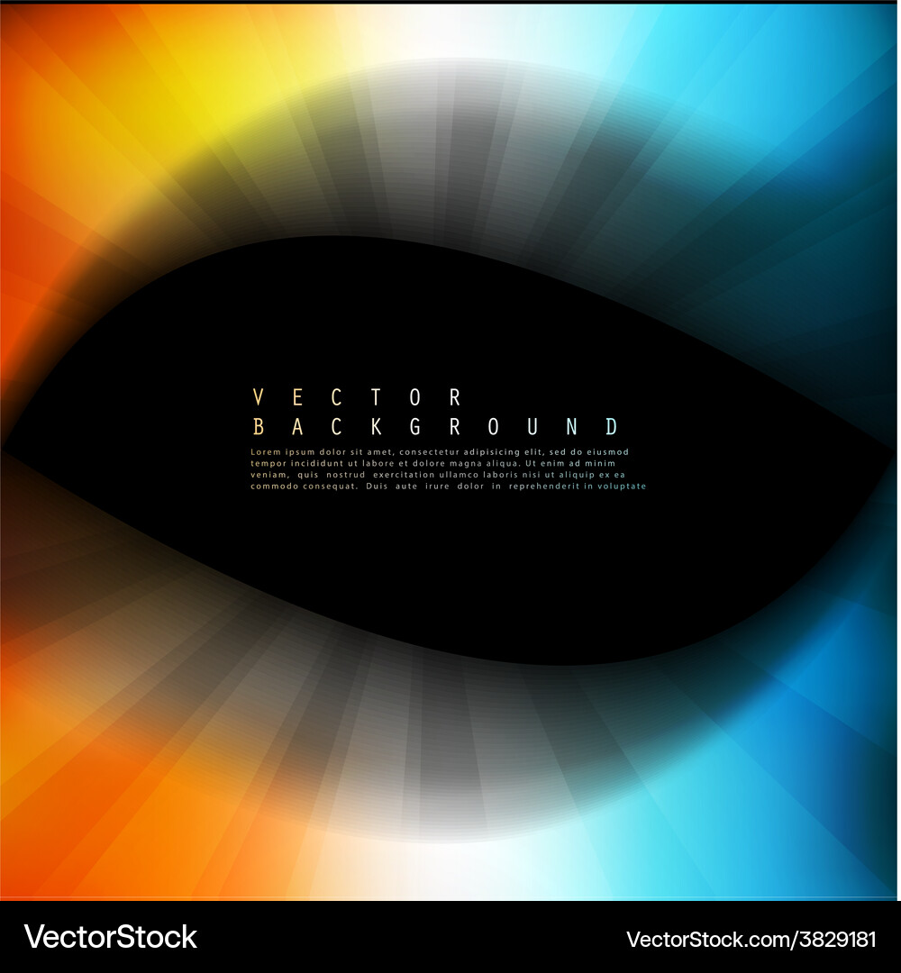 Abstract colorful background color wave Vector Image