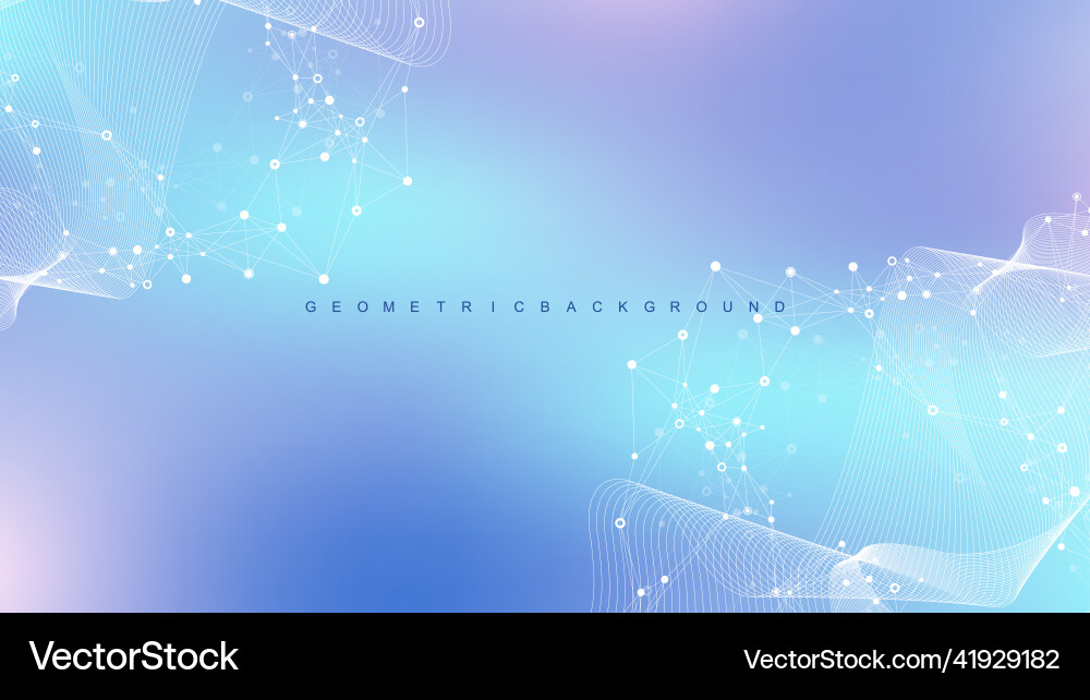 Digits abstrakter Hintergrund mit angeschlossener Linie Digits abstrakter Hintergrund mit angeschlossener Linie vektorbild