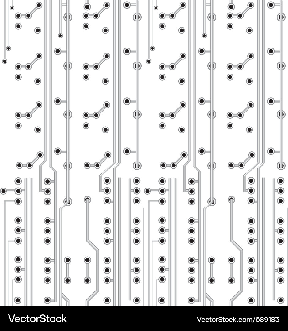 Circuit Board Pattern vector image