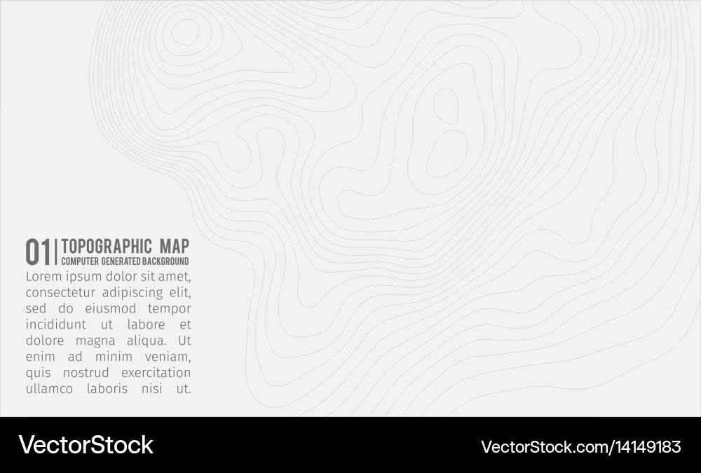 Topographic map background with space for copy Topographic map background with space for copy vector image