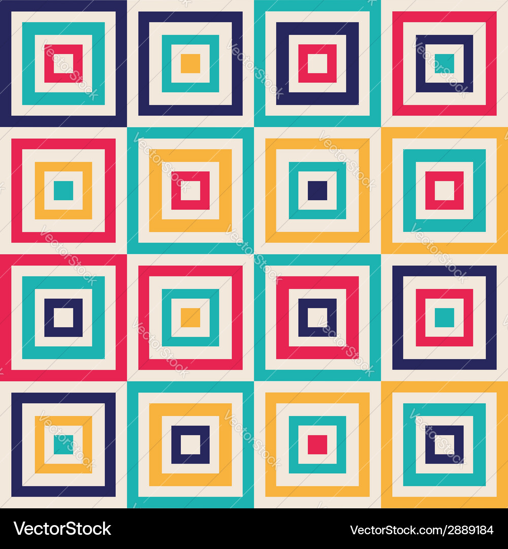 Abstract background with squares Vector Image