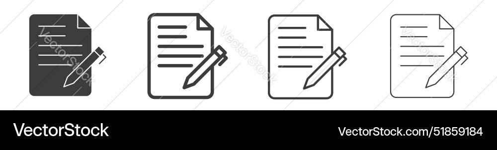Form icon set contact page order application Form icon set contact page order application vector image