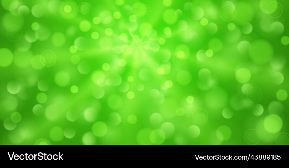 Abstract background with bokeh effect vector image