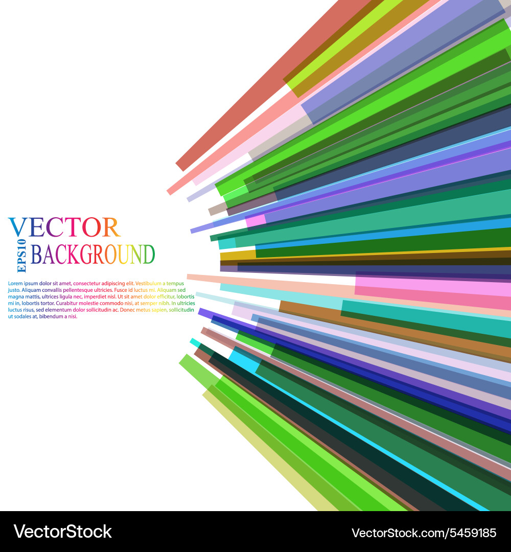 Moving colorful abstract background Vector Image