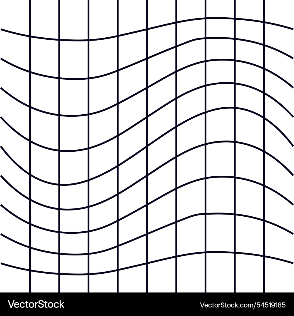 Psychedelic checkerboard pattern Psychedelic checkerboard pattern vector image