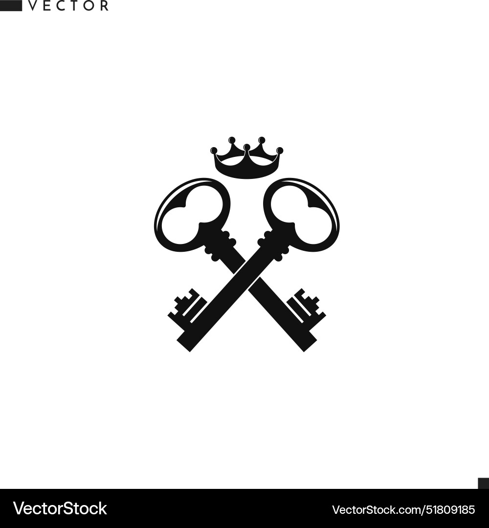 Vintage Key Collection Royalty Free Vector Image