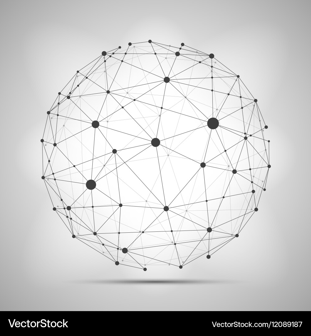 Global Network Connection vector image