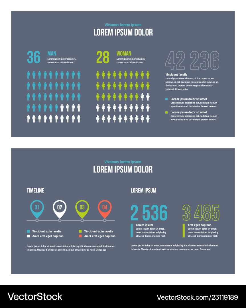Business Infografik Präsentation Dias Vorlage Business Infografik Präsentation Dias Vorlage vektorbild