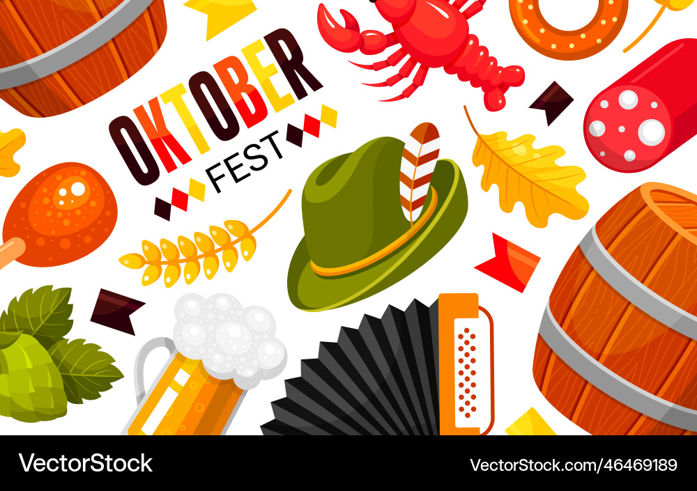 Oktoberfest deutschland Bier national Oktoberfest deutschland Bier national vektorbild
